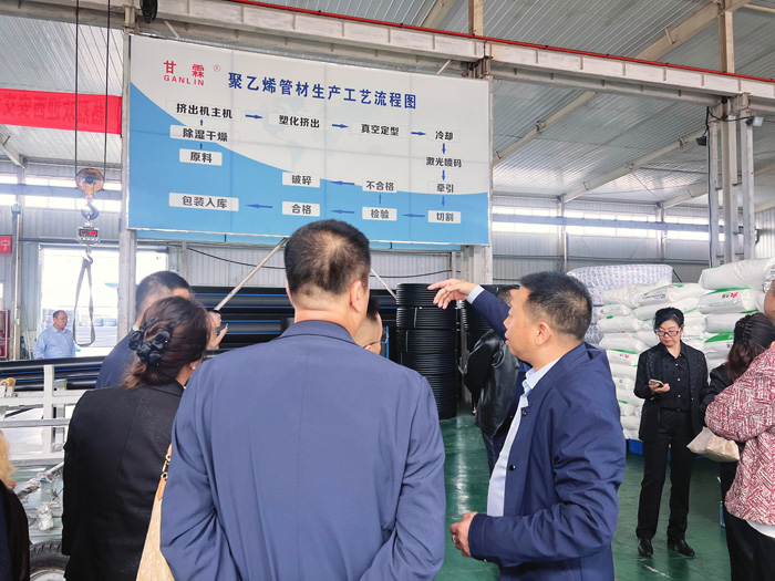 交大總裁班師生進(jìn)入甘霖實(shí)業(yè)參觀學(xué)習(xí)